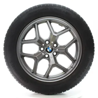 BMW 5er G60 G61 Winterräder Y-Speiche 932 Continental 225/55R18 102H 5A324D5 - Bild 2