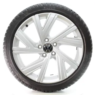 VW Golf 8 VIII CD1 Winterräder Bergamo Pirelli 225/40R18 92V DOT25 5H0601025AB - Bild 1