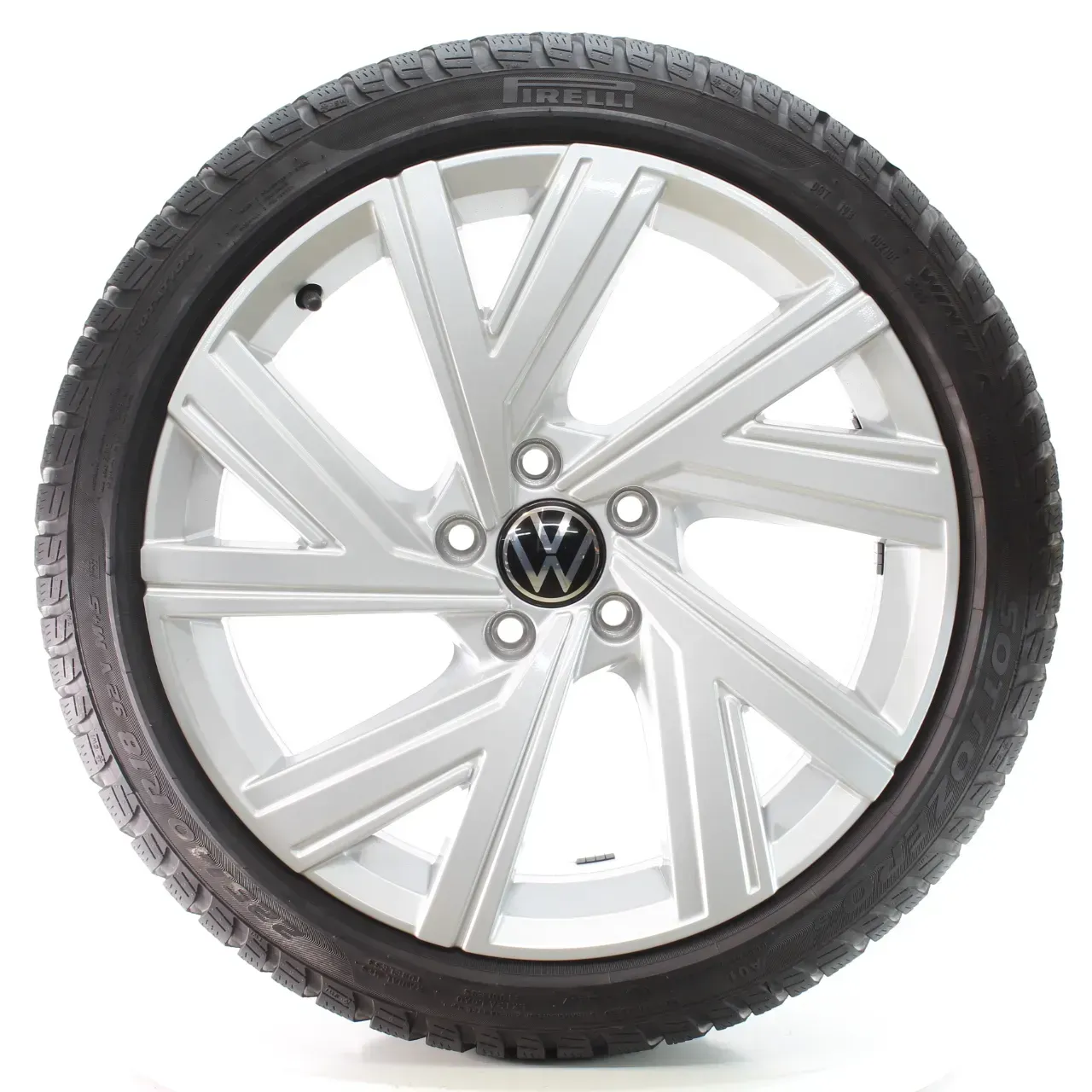 VW Golf 8 VIII CD1 Winterräder Bergamo Pirelli 225/40R18 92V DOT25 5H0601025AB - Bild 1