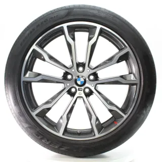 BMW X3 G01 X4 G02 Sommerräder M Doppelspeiche 699 245/45-275/40R20 8010268-9 - Bild 4