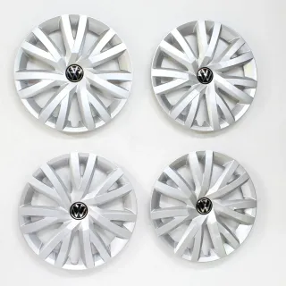 VW Golf 7 8 Radkappen 16 Zoll Radblenden Radzierblenden Original 5H0601147C 4Stk - Bild 1