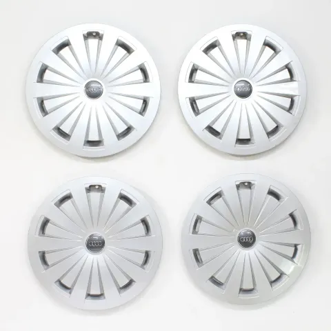 Background image for Audi A4 Avant 8W 16 Zoll Radkappen Radzierblenden Original 8W0601147 4Stk