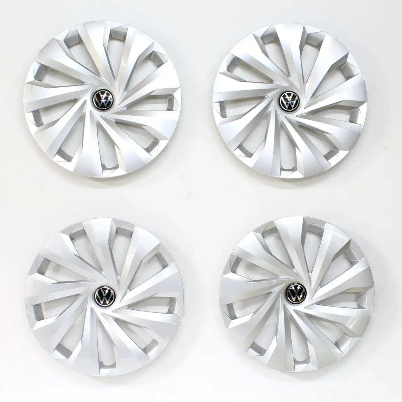 VW Polo VI 2G AW 15 Zoll Radkappen Radzierblenden Original 2G0601147A 4Stk - Bild 1