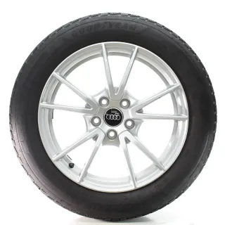 Audi A5 FU B10 Winterräder 5-Doppelspeichen Goodyear 215/55R17 DOT25 8B3601025A - Bild 1