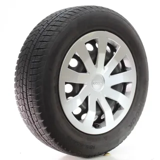Audi A1 GB VW Polo 6 Winterräder Stahl Hankook 185/65R15 DOT25 2Q0601027AG/AS/BE - Bild 6