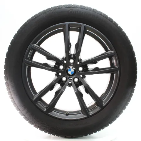 Background image for BMW X3 G01 X4 G02 Winterräder Doppelspeiche 698 M Conti 245/50R19 DOT25 8093921