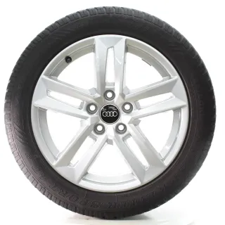 Audi A4 S4 8W Winterräder 5-Parallelspeichen Dunlop 225/50R17 DOT23 8W0601025P - Bild 4