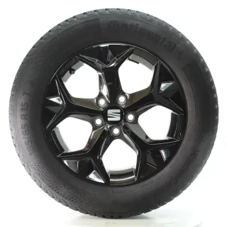 Seat Ibiza V KJ Winterräder Nevada Continental 185/65R15 88T 6F0071495H - Bild 4