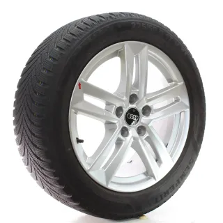 Audi A4 S4 8W Winterräder 5-Parallelspeichen Semperit 225/50R17 DOT25 8W0601025P - Bild 6