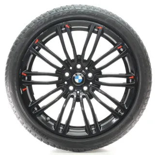 BMW 5er G30 G31 Winterräder M 664 Jet Black Uni 245/40-275/35R19 DOT21 7856925-6 - Bild 3