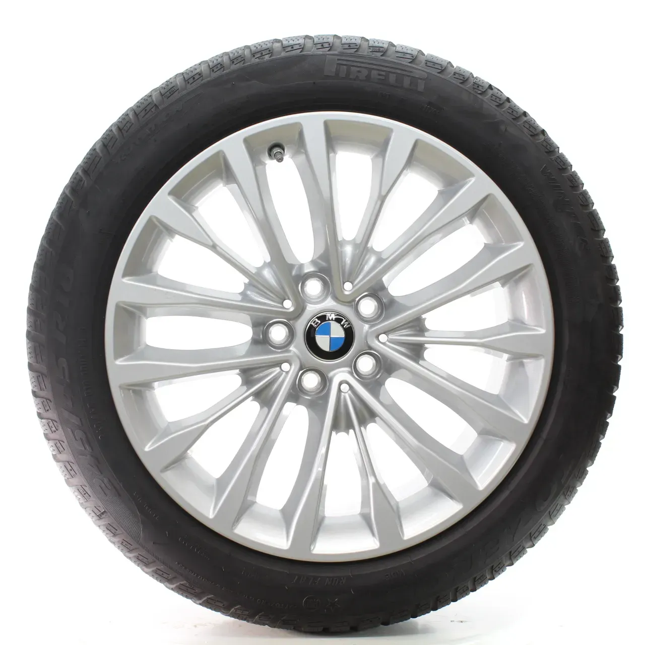 BMW 5er G30 G31 Winterräder W-Speiche 632 Pirelli 245/45R18 100V DOT24 6863418 - Bild 1