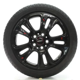 MINI Cooper F55 F56 F57 Winterräder JCW Double Spoke 510 185/50R17 DOT22 6855119 - Bild 2