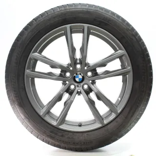 BMW X3 G01 X4 G02 Winterräder Doppelspeiche 698 M Bridgestone 245/50R19 8746987 - Bild 3