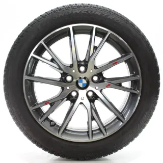 BMW 1er F40 2er F44 Winterräder Y-Speiche 489 Pirelli 195/55R17 92H 7849122 - Bild 2