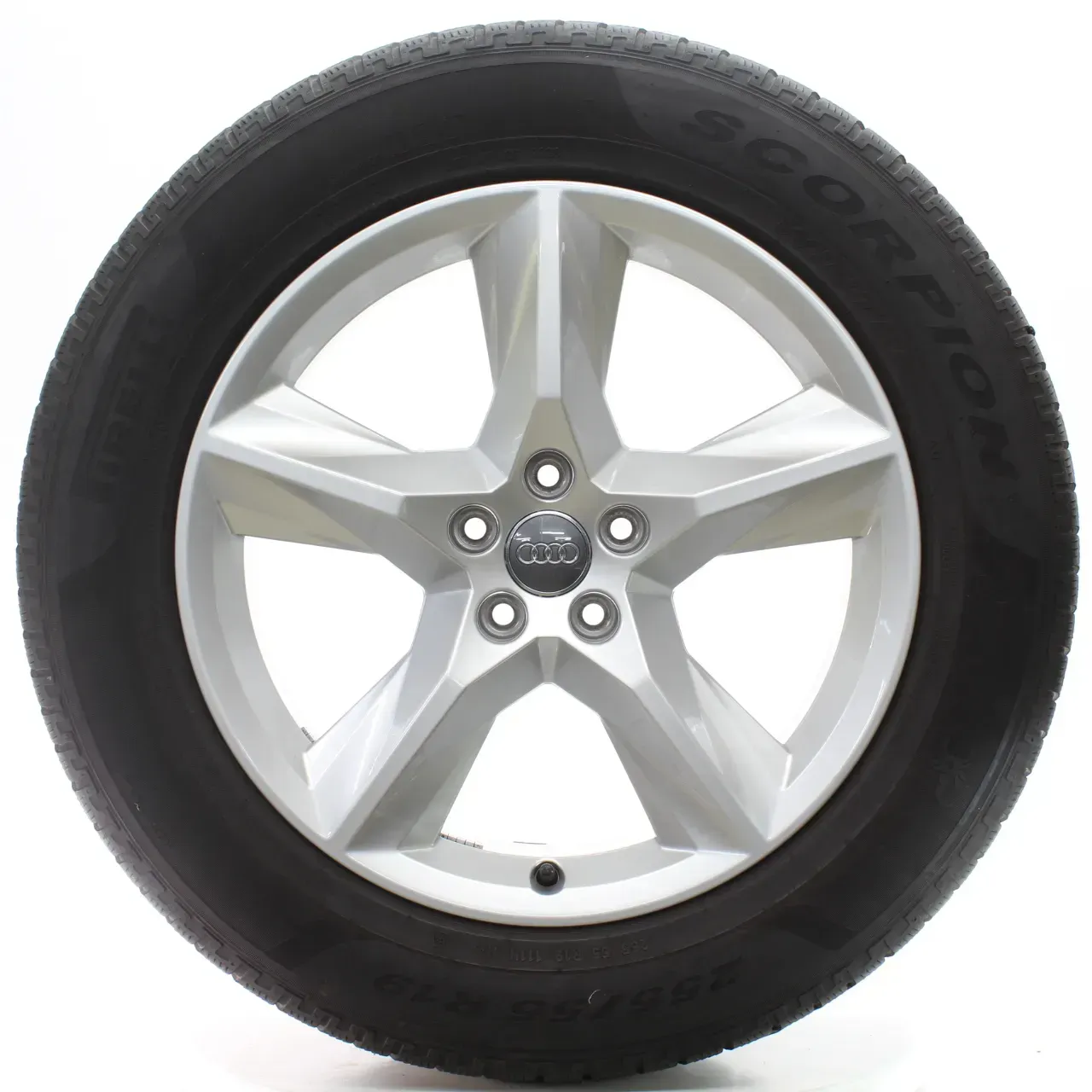 Audi Q7 SQ7 4M Winterräder 5-Speichen-Stern-Design Pirelli 255/55R19 4M0601025F - Bild 1
