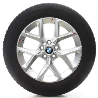BMW X1 U11 X2 U10 Winterräder Y-Speiche 896 Conti 205/65R17 100H DOT23 6898299 - Bild 2