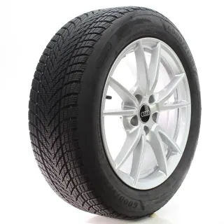Audi A5 FU B10 Winterräder 5-Doppelspeichen Goodyear 215/55R17 DOT24 8B3601025A - Bild 6