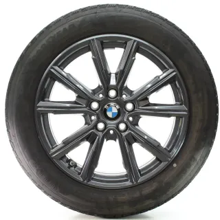 BMW 1er F70 2er F74 Winterräder V-Speiche 967 Goodyear 205/55R17 DOT25 5A45270 - Bild 2