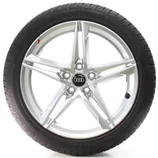 Audi A4 S4 8W Winterräder 5-Doppelspeichen-Stern-Design 245/40R18 8W0601025EC - Bild 4