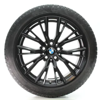 BMW 3er G20 G21 Winterräder Doppelspeiche 796 M Pirelli 225/45R18 DOT25 6885305 - Bild 4