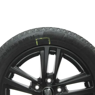 Seat Leon 5F 5KL Winterräder Abrera II Continental 205/55R16 SE026516 KBA51097 - Bild 5