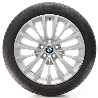 BMW 5er G30 G31 Winterräder W-Speiche 632 Pirelli 245/45R18 100V 6863418 - Bild 2