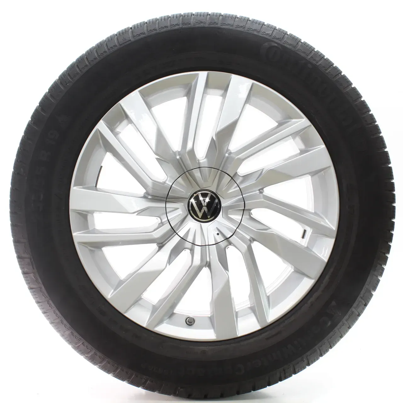 VW Touareg CR7 Winterräder Osorno Continental 255/55R19 111H DOT24 760601025E - Bild 1
