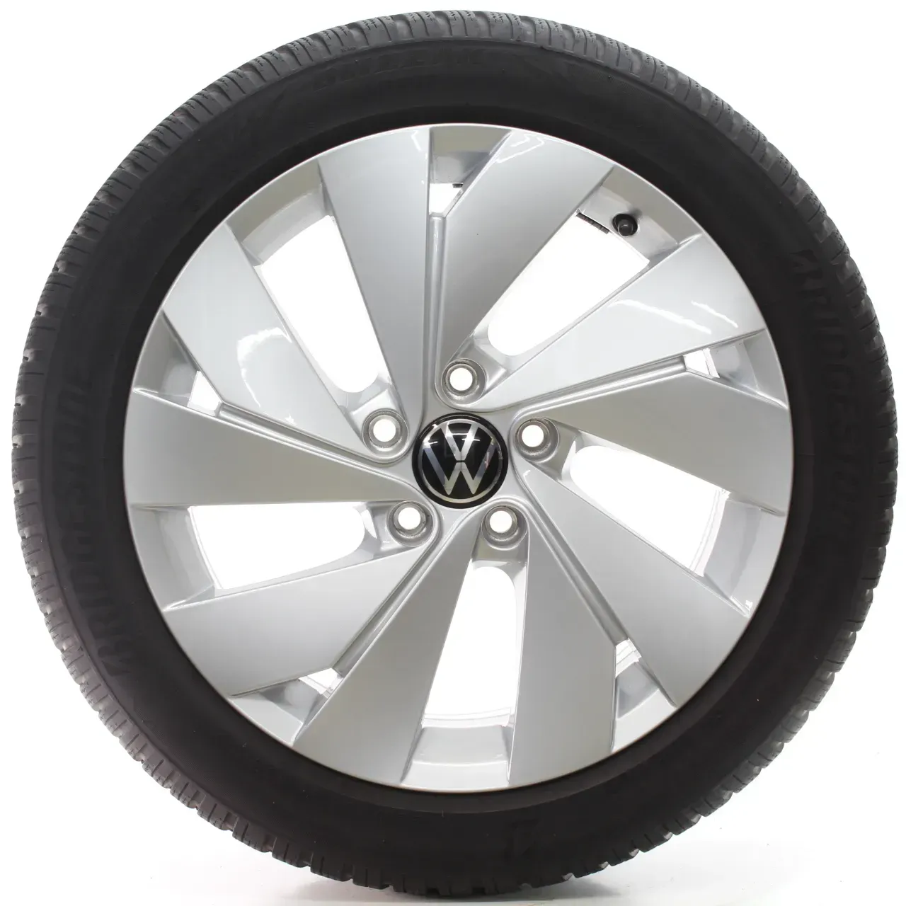VW Golf VIII CD1 CG5 Winterräder Belmont Bridgestone 205/50R17 DOT23 5H0601025B - Bild 1