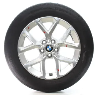 BMW X1 U11 X2 U10 Winterräder Y-Speiche 896 Continental 205/65R17 DOT22 6898299 - Bild 2