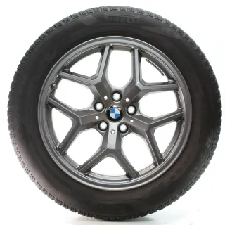 BMW 5er G60 G61 Winterräder Y-Speiche 932 Pirelli 225/55R18 102H DOT24 5A324D5 - Bild 4