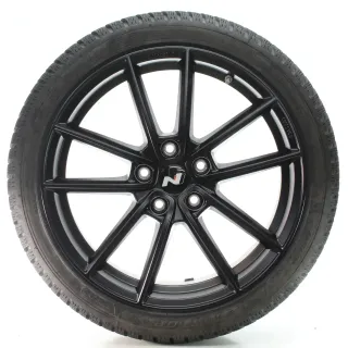 Hyundai i30 i30N PD Winterräder Borbet Schwarz Dunlop 225/40R18 DOT23 KBA53398 - Bild 1