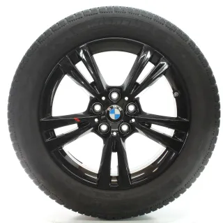 BMW X1 F48 X2 F39 Winterräder Doppelspeiche 385 Michelin 225/55R17 97H 6866673 - Bild 4