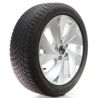 VW Golf 8 VIII CD1 Winterräder Belmont Bridgestone 205/50R17 DOT23 5H0601025B - Bild 6