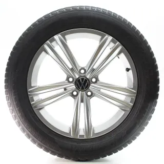 VW Tiguan II AD1 BJ Winterräder Sebring Yokohama 235/55R18 100V DOT24 5NA601025M - Bild 3