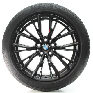 BMW 3er G20 G21 Winterräder Doppelspeiche 796 M Pirelli 225/45R18 DOT24 6885305 - Bild 2