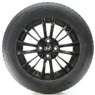 Hyundai i20 GB Bayon BC3 Winterräder Schwarz Kumho 185/65R15 DOT25 KBA 51578 - Bild 1