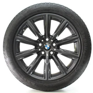 BMW 5er G30 G31 Winterräder V-Speiche 684 Orbitgrey Goodyear 245/45R18 6874441 - Bild 2