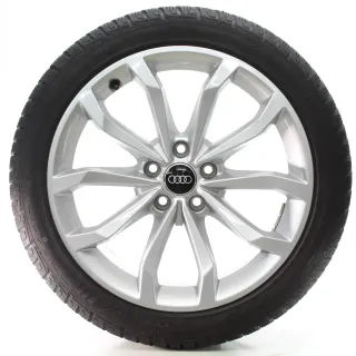 Audi A4 S4 8W Winterräder 5 V-Speichen Design Goodyear 245/40R18 97V 8W0601025H - Bild 1