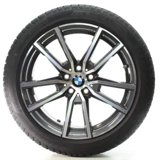 BMW 2er G42 3er G20 G21 Winterräder V-Speiche 780 225/45R18 95H DOT25 6883522 - Bild 2