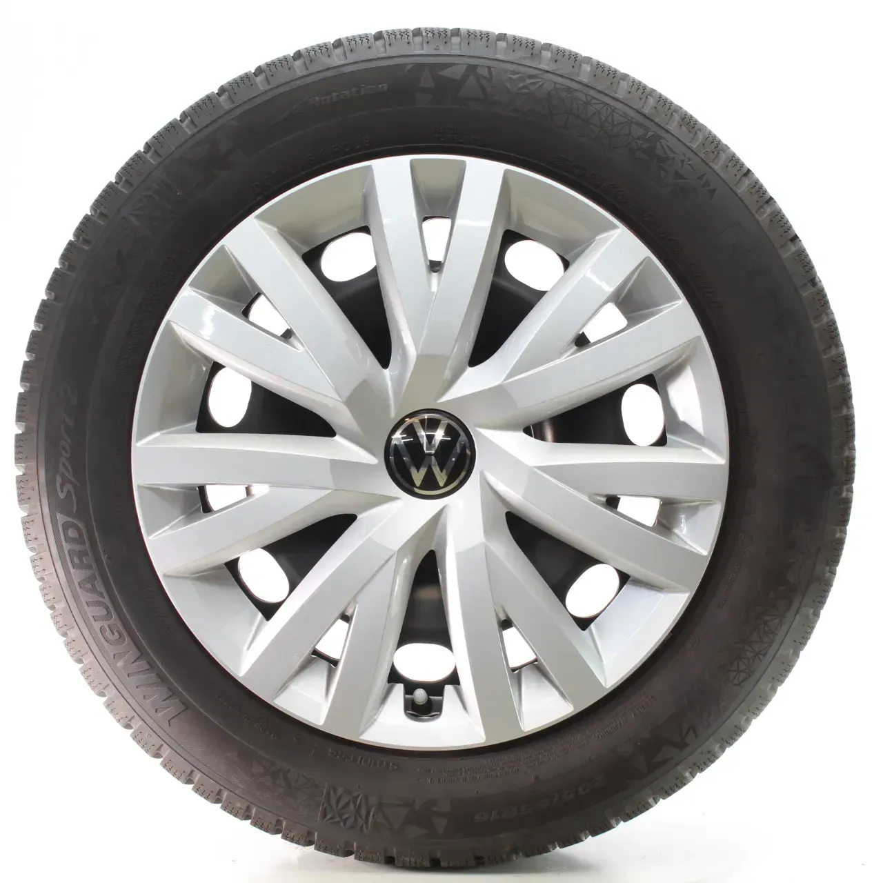 VW Golf 8 VIII CD1 CG5 Winterräder Stahl Nexen 205/55R16 91H DOT23 5Q0601027BR - Bild 1
