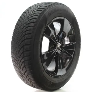 Skoda Octavia IV NX Winterräder 5-Speichen Semperit 205/60R16 DOT25 5E0601025B - Bild 6