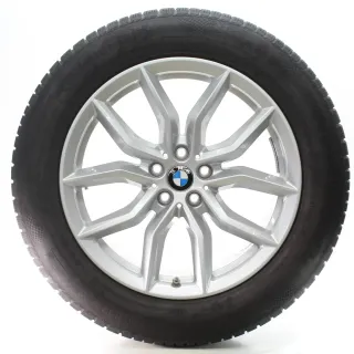 BMW X5 G05 X6 G06 Winterräder V-Speiche 734 Continental 265/50R19 DOT22 6880685 - Bild 4