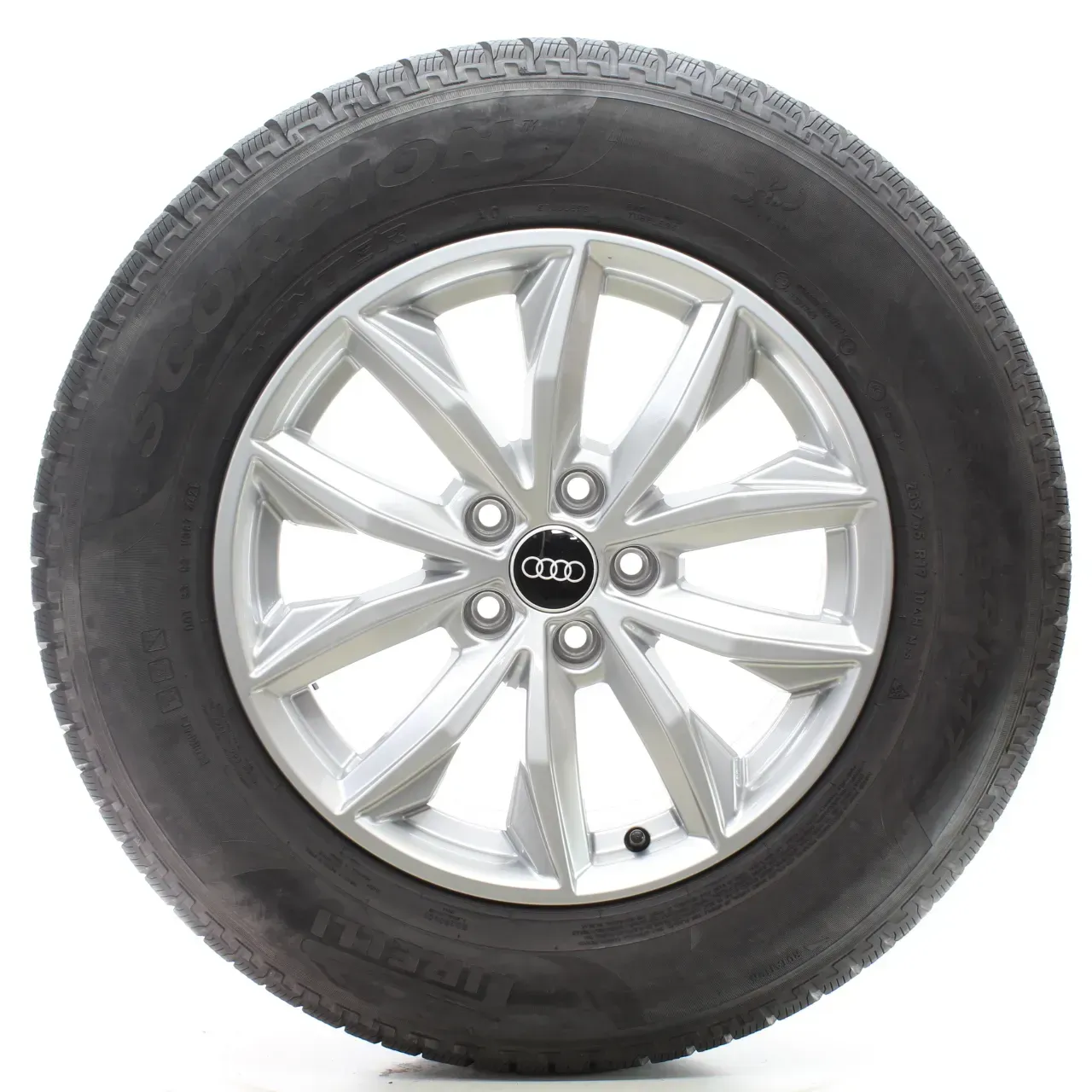 Audi Q5 SQ5 FY Winterräder 10-Speichen-Design Pirelli 235/65R17 104H 80A601025J - Bild 1