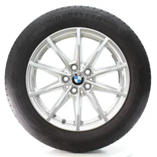 BMW 4er i4 G26 Winterräder V-Speiche 851 Goodyear 225/55R17 101H DOT24 6896762 - Bild 1