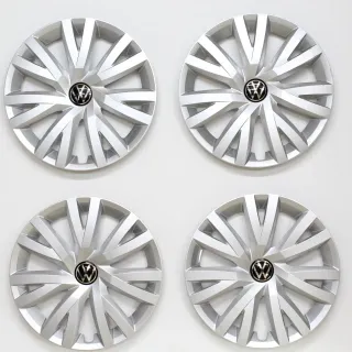 VW Golf 7 8 Radkappen 16 Zoll Radblenden Radzierblenden Original 5H0601147C 4Stk - Bild 1