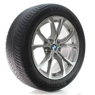 BMW 3er G20 G21 Winterräder V-Speiche 776 Ferricgrey Michelin 225/50R17 6883518 - Bild 6