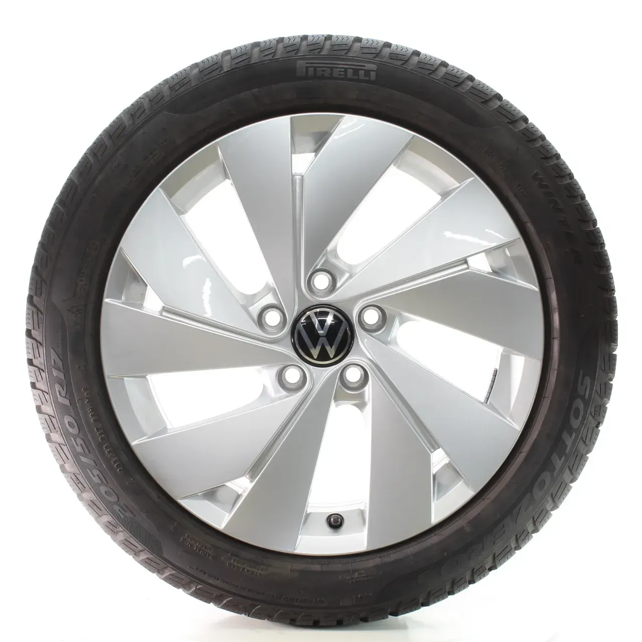 VW Golf 8 VIII CD1 CG5 Winterräder Belmont Pirelli 205/50R17 DOT25 5H0601025B - Bild 1