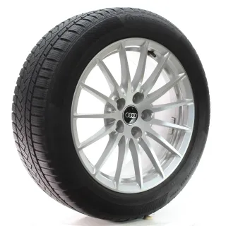 Audi A5 S5 F5 Winterräder 15-Speichen Barum Conti 225/50R17 DOT23 8W0601025AE - Bild 6