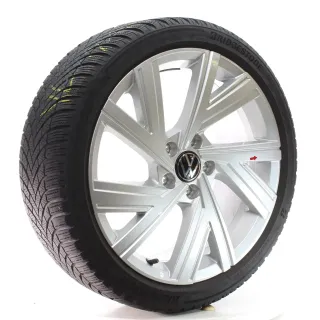 VW Golf 8 VIII CD1 Winterräder Bergamo Bridgestone 225/40R18 DOT23 5H0601025AB - Bild 6