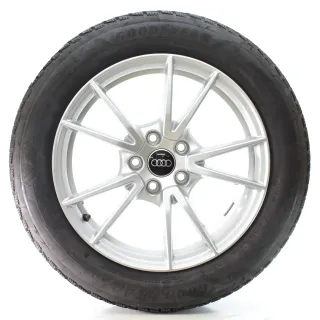 Audi A5 FU B10 Winterräder 5-Doppelspeichen Goodyear 215/55R17 DOT24 8B3601025A - Bild 1